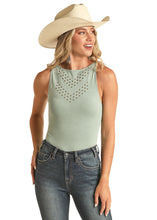 Load image into Gallery viewer, Women’s Studded Bodysuit