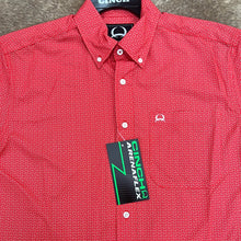 Load image into Gallery viewer, Men’s Red Cinch Arena Flex Shirt
