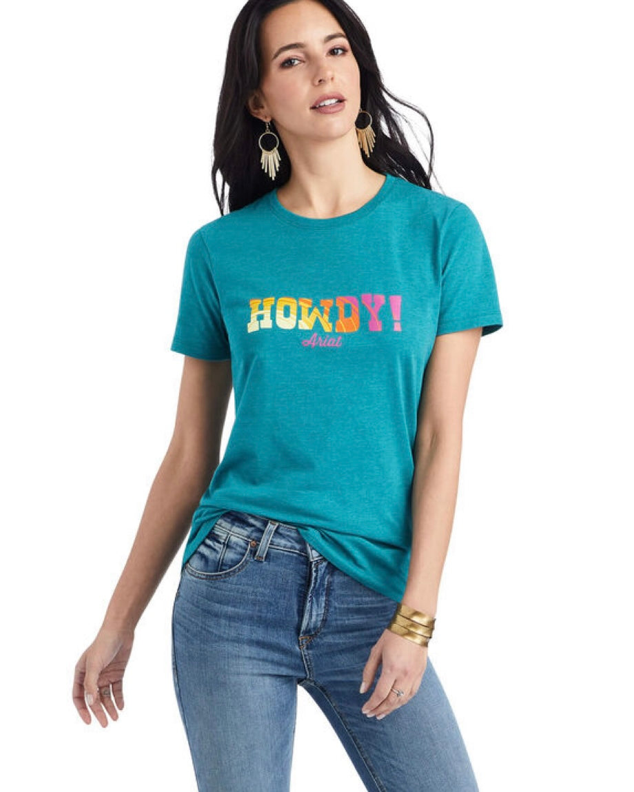 Women’s “Howdy” Ariat Tee