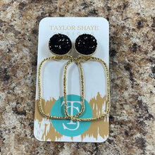 Load image into Gallery viewer, Glitter Top Hoops