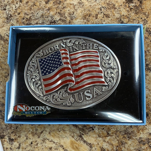 Born In The USA Belt Buckle