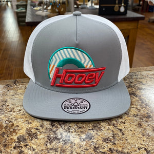 Hooey Grey/White “Suds” Trucker Cap