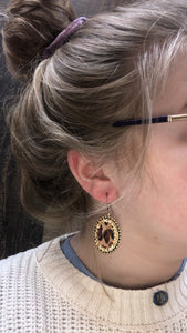 lil’ cheetah earrings