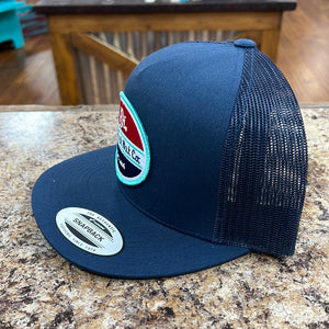 Re-Ride Navy Red Dirt Hat