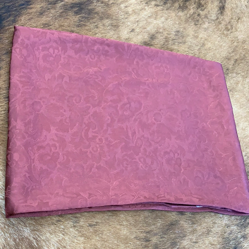 Jacquard Cranberry Wild Rag