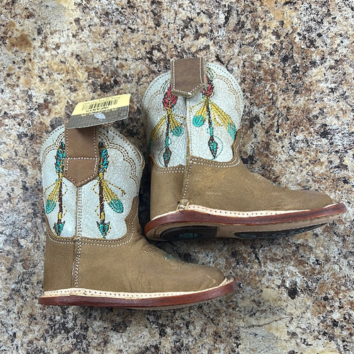 Infant Cowbaby Arrow Feather Boot