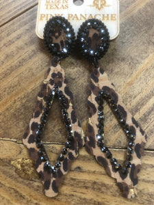 Dangle Cheetah With Black Accents