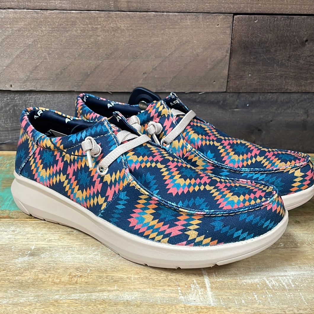 Men’s Hilo Stretch Lace Blue Aztec