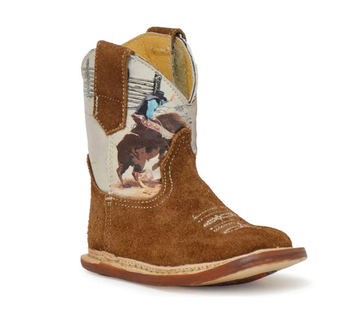 Roper Infant Bull Rider Suede Boots