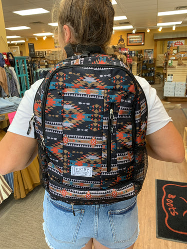 Hooey ROCKSTAR BLACK AZTEC BACKPACK