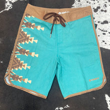 Load image into Gallery viewer, Hooey &quot;Shaka&quot; Brown Atzec Board Shorts
