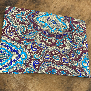 Paisley Red/Gold Wild Rag