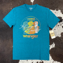 Load image into Gallery viewer, Wrangler Blue King George Strait Tee