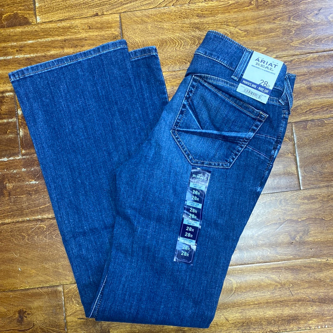 Ariat Perfect Rise Irvine Boot Cut Jeans.