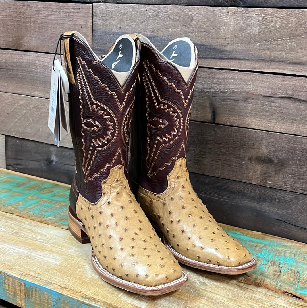 Ariat full 2025 quill ostrich boots