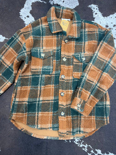 Teddybear Plaid Jacket