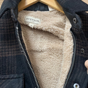 Stetson Men's Shacket Lined Brown/Black