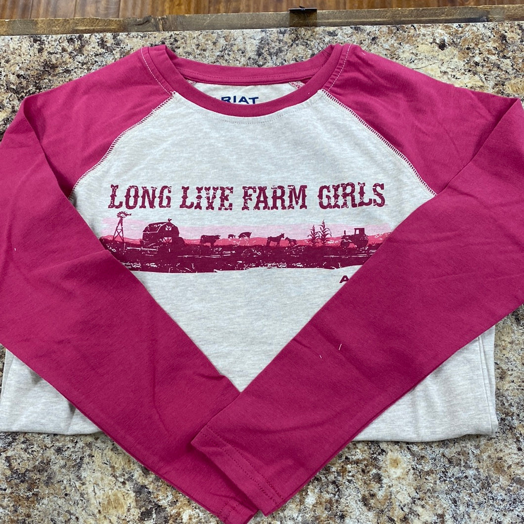 Long Live Farm Girls Ariat Tee