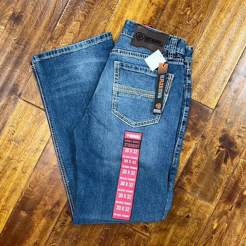 Mens Royal Reflex Double Barrel Jeans