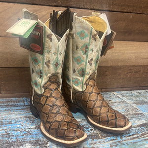 Womens Roper Sidewinder Square Toe Conceal Carry Boot