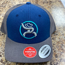 Load image into Gallery viewer, Strap Roughy Black/Grey Cap.
