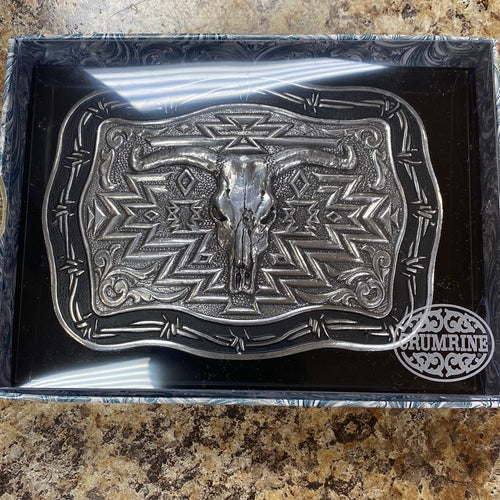 Barbwire Edge Steer Buckle