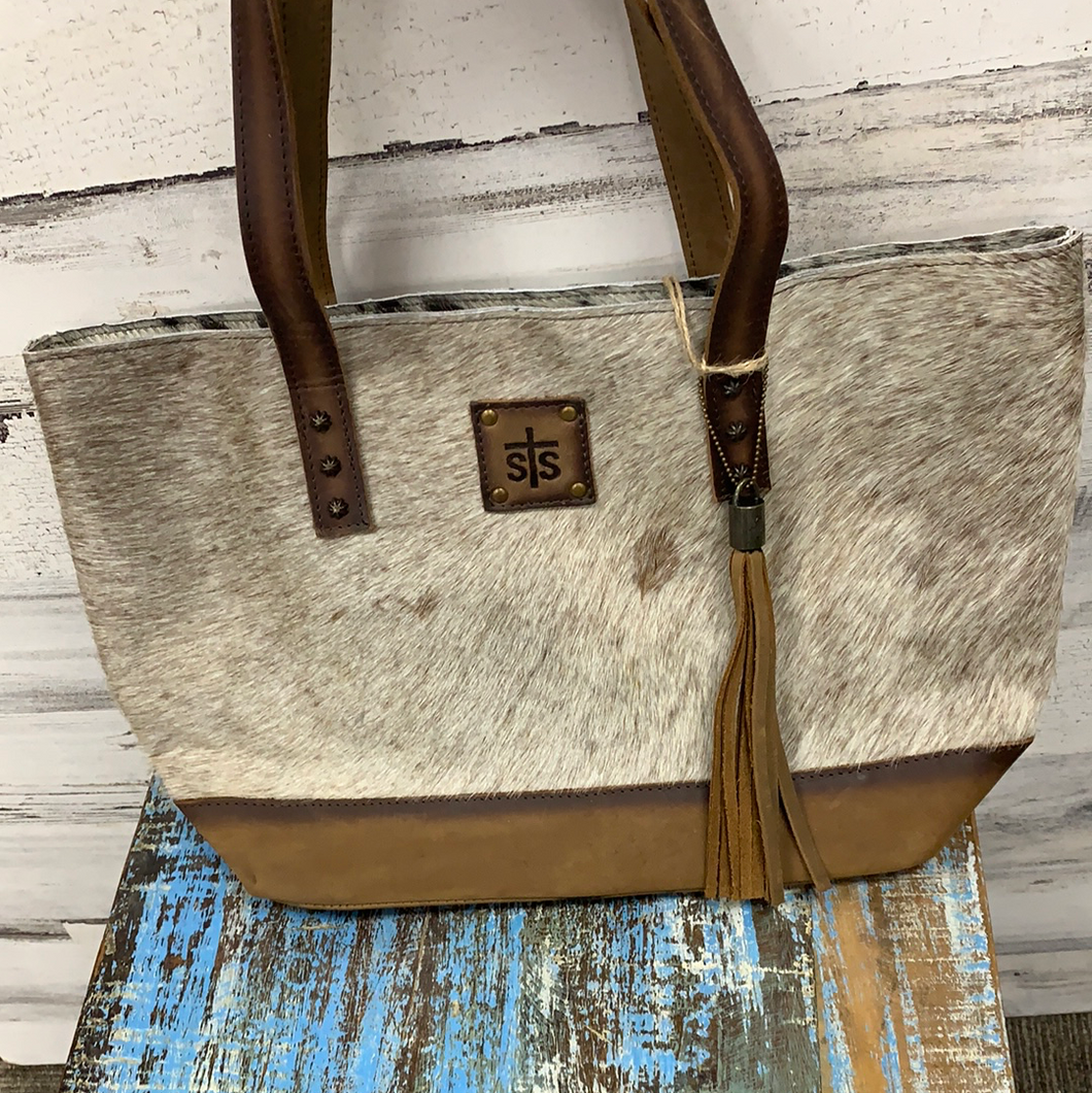 STS Classic Cowhide Tote