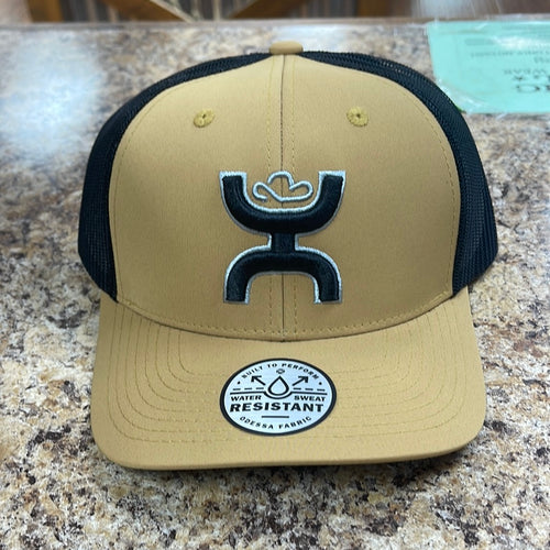 Hooey Logo Tan Trucker Hat