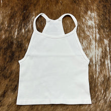Load image into Gallery viewer, High Neck Ribbed Tank