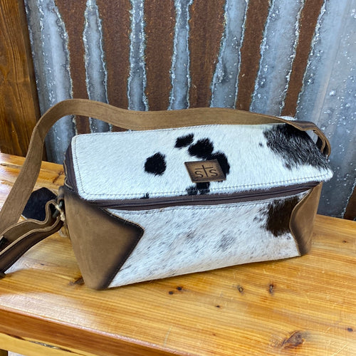 STS Cowhide Maddi Makeup Carry All