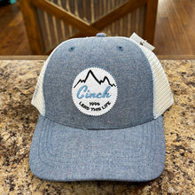 Load image into Gallery viewer, Men’s Blue Cinch Trucker Hat