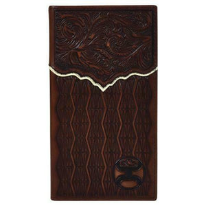 Hooey Leather Checkbook Cover